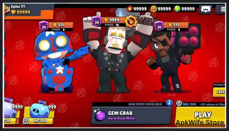 Brawl Stars Avengers mod apk