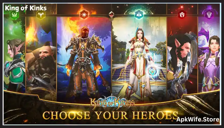 king of kinks characters