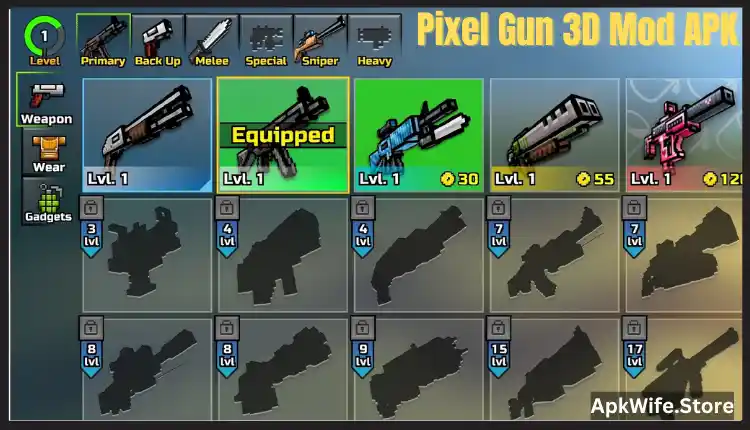 Pixel Gun 3D Mod APK