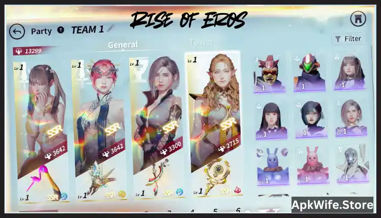 Rise of Eros mod APK