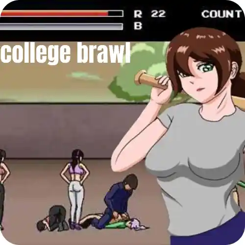 college brawl